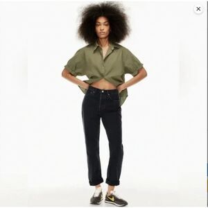 Aritzia Denim Forum The Boyfriend High Rise Loose 28L
